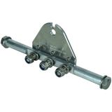 Płyta 3-biegunowa do podłączania zacisków fazowych uziemiacza, dł. 285 mm