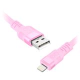 Kabel USB-A - Lightning eXc WHIPPY Pro, 0.9M (29W, szybkie ładowanie), kolor mix pastelowy* (*wysyła