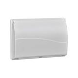 Simon Connect Ramka 3-modułowa do puszki SBM350 z pokrywą 6x K45 czysta biel SBMT302/9 KONTAKT