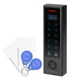 Zamek szyfrowy dotykowy z czytnikiem kart i breloków zbliżeniowych,ekran OLED, Wi-Fi, IP68, 1 przeka
