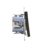 Simon 55 Przycisk zwierny podwójny zwierny bez piktogramu – osobne podświetlenie dla każdego klawisz