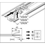 Oprawa liniowa z bezpośrednim i pośrednim rozsyłem światła LINEAR IndiviLED D/I 1200 42W 3000K