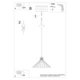 Sollux Lampa wisząca EDA SL.1186