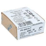 PV-20A10-T Wkładka PV cylindryczna 20A 1000V DC 10x38MM z etykietą PV-20A10-T EATON