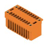 SCD 3.81/18/180F 3.2SN OR BX Wtyki PCB (złącza płyty), 3.81 mm, Liczba biegunów: 18, kąt odejścia: 180° /24szt./ 1030520000 WEIDMÜLLER