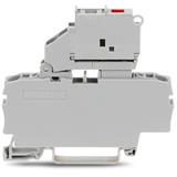 TOPJOBS złączka 2-przewodowa 2,5 mm2 bezpiecznikowa szara