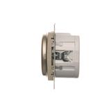 Simon 54 Ściemniacz naciskowy i zdalnie sterowany 20–500 W złoty mat