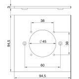 VH4 / VH8, PŁYTKA POKRYWOWA