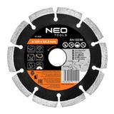 Tarcza diamentowa 125 x 22.2 mm, segmentowa, spawana laserowo