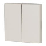 CWIZ-02/02 klawisz podwójny kremowy - 55x55mm 126047 EATON