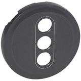 CELIANE - PLAKIETKA DO GNIAZD 3XRCA  ŻEŃSKICH  GRAFITOWA, Legrand