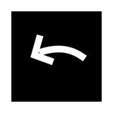 912TQ25 WKŁADKA PRZYCISKU ; KIERUNEK RUCHU