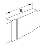 tehalit.LF Element T, 60x150mm, jasnoszary
