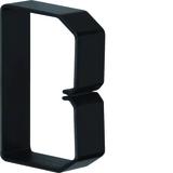 tehalit.BA6 Klamra do przewodów 60x80 czarny B600803 HAGER