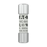 8AMP 600V AC UL FERRULE 10x38MM FUSE Wkładka szybka 8A AC 600V 10x38 mm aR UL FWC-8A10F EATON