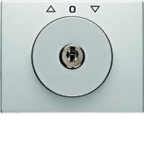 K.5 Płytka czołowa z kluczykiem do łącznika żaluzjowego obrotowego, aluminium