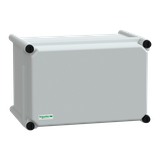 Thalassa Puszka poliestrowa PLS pokrywa pełna poliwęglanowa IP65 180x270x180 mm