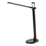 ERGO LED, lampka biurkowa z ładowarką USB, 8W, 400lm, 3000-4000-6000K, zmiana barwy światła, funkcja