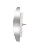 Simon 55 Pokrywa gniazda wtyczkowego podwójnego do: SGZ2CM Aluminium mat TGZ2MZP/143 KONTAKT