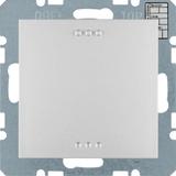 BERKER KNX system B.7 Regulator temperatury bez sterowania ręcznego z interfejsem uniwersalnym alumi