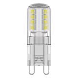 Żarówka LED x3 Kapsułka G9 2.6W = 30W 320lm 2700K Ciepła 300° BASE Osram