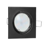 SUTRI SM ramka dekoracyjna oprawy punktowej, MR16/GU10 max 50W, kwadrat, regulowana, czarna AD-OD-6178/B ORNO
