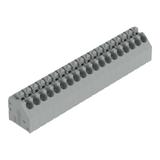 listwa zaciskowa do pł. drukowanych 19-bieg. szara raster 3,5 mm /15szt./ WAGO