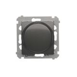 Simon 54 Ściemniacz naciskowo-obrotowy 20–500 W antracyt DS9T.01/48 KONTAKT