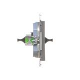 Simon 55 Gniazdo światłowodowe / optyczne pojedyncze SC/APC Grafitowy mat