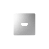 Simon 82 Pokrywa do gniazda HDMI aluminium 8201094-093 KONTAKT