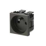 GNAIZDO Z BOLCEM, PRZESŁONAMI 2P+Z -ZENIT-ANTRACYT 2CLA228760N1801 ABB