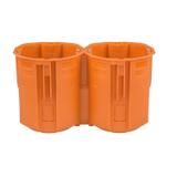 Puszka podtynkowa ZV60GFw pomarańczowy