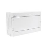 Rozdzielnica hermetyczna natynkowa 1x18 IP65 500VAC/1000VDC RH-18/B (białe drzwi) 36.17 OPATÓWEK