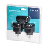 Zestaw bezprzewodowych mini gniazd sterowanych pilotem 2+1 IP44 ORNO