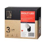 Oprawa ogrodowa z czujnikiem ruchu 15W 1100lm IP65 4000K, szara AD-OP-6206BLPMR4 ORNO