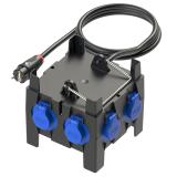 ROZDZIELNICA PRZENOŚNA Z TWORZYWA TYPU „NYSA”  Wejście 16/3-GS+2M wyjście 7xGS  IP44