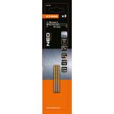 Wiertła do metalu HSS-TiN 2.4 mm, 3 szt.