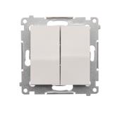 Simon 54 Łącznik świecznikowy 10A 250V szybkozłączka biały DW5.01/11 KONTAKT