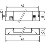 Statecznik transformator HF-Pi 1 28/35/49/80 TL5 EII PHILIPS