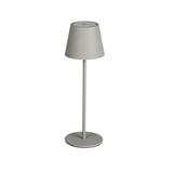 INITA LED IP54 GR Lampka stołowa bezprzewodowa INITA LED IP54 GR barwa ciepłobiała 3000K max 138Lm k 36326 KANLUX