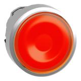 Harmony XB4 Przycisk płaski z samopowrotem LED pomarańczowa metalowa ZB4BW353 Schneider