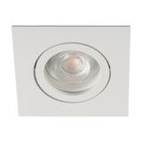 DALLA DTL-W Oczko sufitowe DALLA DTL-W kwadratowy stop aluminium kolor biały 1XGx5,3/GU10 22435 KANLUX