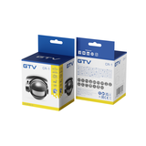 CZUJNIK RUCHU CR-1, MAX 1200W, AC220-240V, 50/60HZ, KĄT DZIAŁANIA 180*, ZASIĘG 10M ± 1,8- 2,5M, IP44