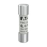 30Amp 600Vac 10x38mm FERRULE FUSE Wkładka szybka 30A AC 600V 10x38 mm aR UL FWC-30A10F EATON