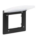 Niloe Step Ramka Pojedyncza IP44- Kolor Czarny 863596 LEGRAND