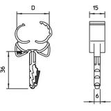 1976, UCHWYTY OBO-SNAP 22,5-28,5