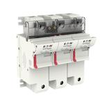 Podstawa bezpiecznikowa 22x58 3P 125A 690V AC mikroprzekaźnik CH223DMSU-F EATON
