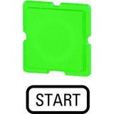 111TQ25 WKŁADKA PRZYCISKU ZIELONA, START