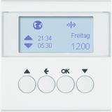 BERKER S.1/B.3/B.7 KNX RF quicklink Łącznik żaluzjowy czasowy do sterownika żaluzjowego i mechanizmu zasilającego Berker.Net biały 85745188 HAGER