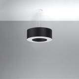 Sollux Żyrandol SATURNO 50 czarny SL.0748